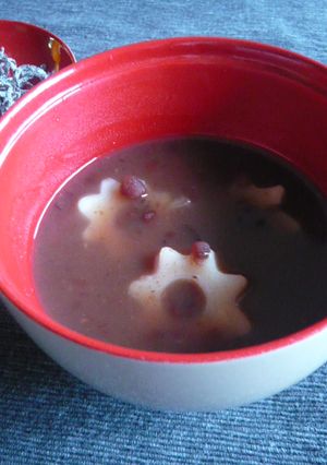 余ったちくわぶで★お手軽ちくわぶ汁粉-レシピのメイン写真