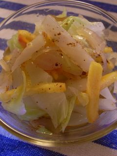 白菜と柿の甘酢サラダ-レシピのメイン写真