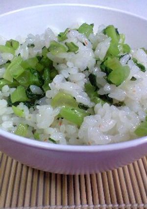 シャキシャキ大根葉のまぜごはん-レシピのメイン写真