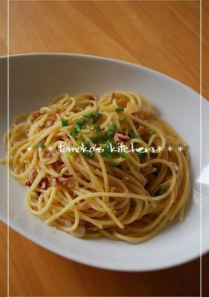 ランチに☆ツナ缶のシンプル パスタ♪-レシピのメイン写真