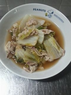 白菜と豚バラの蒸し煮-レシピのメイン写真