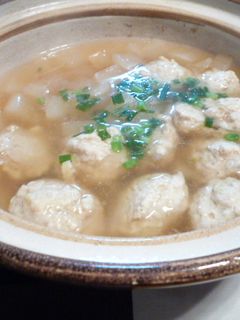 ふわふわ鶏団子と大根の土鍋煮-レシピのメイン写真