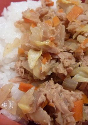 ご飯の友　ツナたまねぎ。-レシピのメイン写真