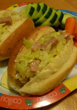 ほとんどがきゃべつのホットドッグ-レシピのメイン写真