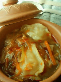 簡単♪具だくさんスープ餃子-レシピのメイン写真