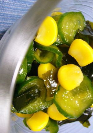 わかめとコーンの酢の物-レシピのメイン写真