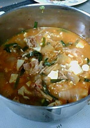 オレ流豆腐チゲ・超簡単。-レシピのメイン写真