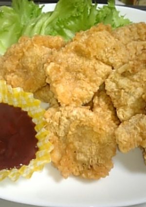 ☆簡単★節約☆鶏むねでフライドチキン★-レシピのメイン写真