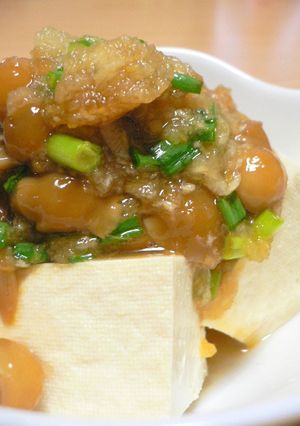サッパリ！なめこおろしだれで冷奴-レシピのメイン写真