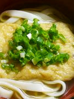きつねうどんのあげ-レシピのメイン写真
