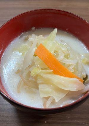 野菜たっぷりパイタンスープ-レシピのメイン写真