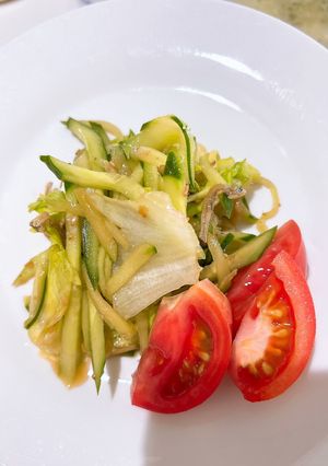 簡単　じゃこの和風サラダ🥗-レシピのメイン写真