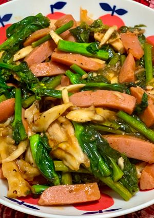 菜花ウインナーのケチャップソース炒め-レシピのメイン写真