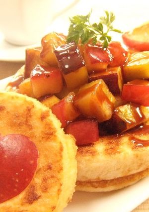 フレンチトースト×アップルスイートポテト-レシピのメイン写真