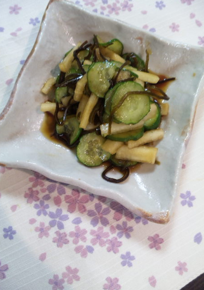 塩昆布で野菜の和え物-レシピのメイン写真