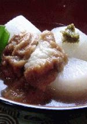 仙台の揚げ麩、大根煮-レシピのメイン写真