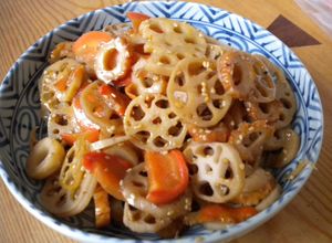 うちの和食の定番★金平れんこん-レシピのメイン写真