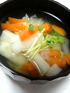 長芋のお吸い物-レシピのメイン写真