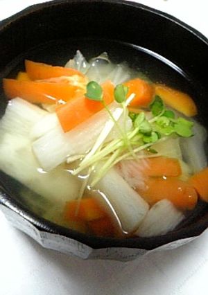 長芋のお吸い物-レシピのメイン写真