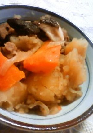 ほっこり☆素朴な味の肉じゃが-レシピのメイン写真