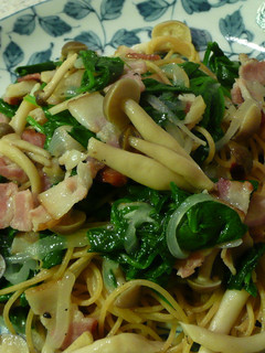 しめじとほうれん草のパスタ-レシピのメイン写真