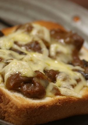 ☆超簡単チーズカレー・トースト☆-レシピのメイン写真