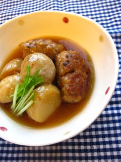 つくねと里芋の和風あんかけ-レシピのメイン写真