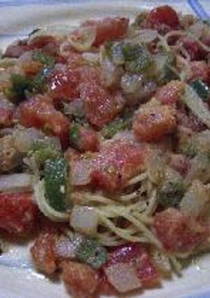 さっぱり☆ヘルシー♪トマトのパスタ-レシピのメイン写真