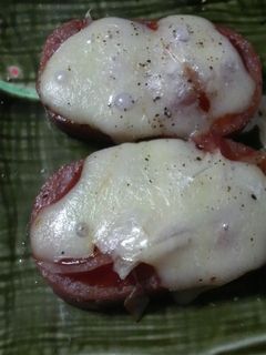 お弁当に。簡単ピザ風魚肉ハンバーグ-レシピのメイン写真