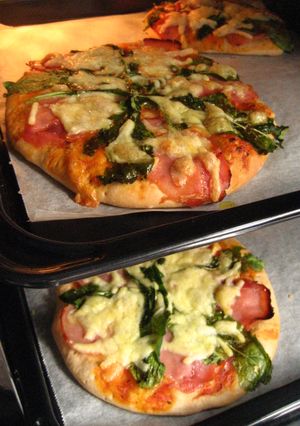 ルッコラ＆生ハムの全粒粉Pizza-レシピのメイン写真
