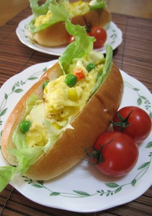◆卵とチーズのふわふわオムレツサンド◆-レシピのメイン写真