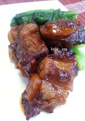 圧力鍋で豚バラ軟骨の角煮-レシピのメイン写真