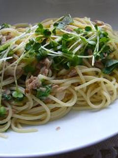 ダシがきいてる♪シソとツナの和風パスタ-レシピのメイン写真
