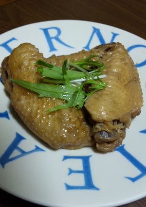シンプル鶏手羽のさっぱり煮-レシピのメイン写真