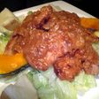豚の生姜焼き 温野菜と共に