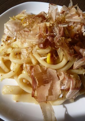 マスタードが決めての焼きうどん☆-レシピのメイン写真