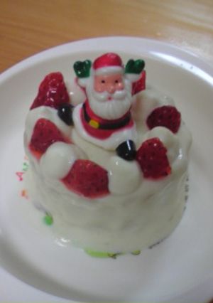 ベビー用X'masケーキ-レシピのメイン写真