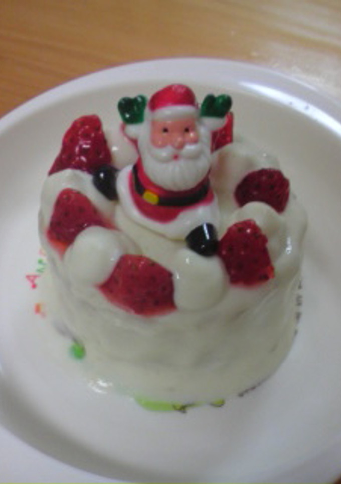 ベビー用X'masケーキ-レシピのメイン写真