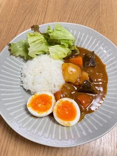 茄子の野菜カレー🍆-レシピのメイン写真