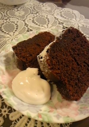 ホットケーキミックスで濃厚なチョコケーキ-レシピのメイン写真