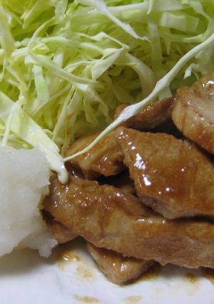 10分で作ろう！我家のご馳走♪生姜焼き-レシピのメイン写真
