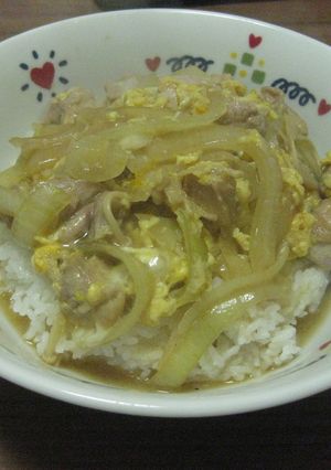 つゆだくえのきシャキシャキ親子丼♪-レシピのメイン写真