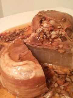 大根の豚包み煮、煮汁deあんかけ★★★-レシピのメイン写真