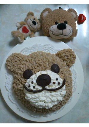 スージーズー　ブーフのキャラケーキ❤-レシピのメイン写真