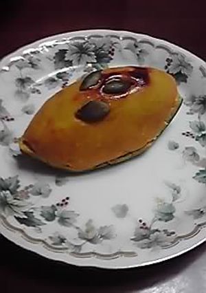 カボチャのおやこ焼き-レシピのメイン写真