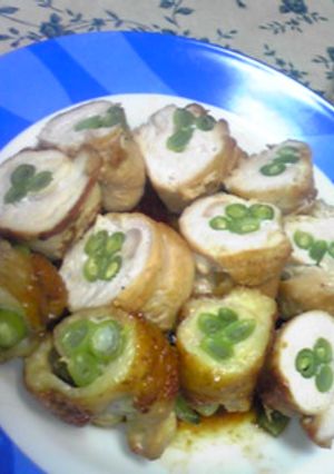 鶏胸肉の野菜巻き-レシピのメイン写真