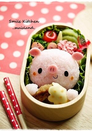 食いしん坊♪ぶたちゃん＊キャラ弁-レシピのメイン写真