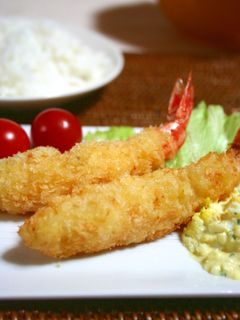 お子様ランチの海老フライ-レシピのメイン写真