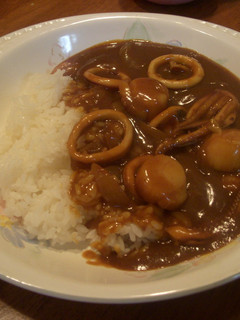 海の幸カレー(市販のルー使用^^;)-レシピのメイン写真