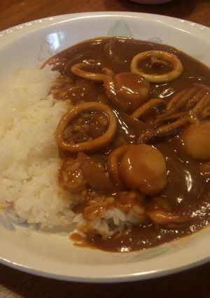 海の幸カレー(市販のルー使用^^;)-レシピのメイン写真